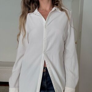 White Button-Up Shirt